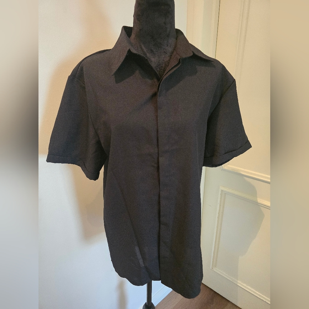 Classic Black Men's Shirt